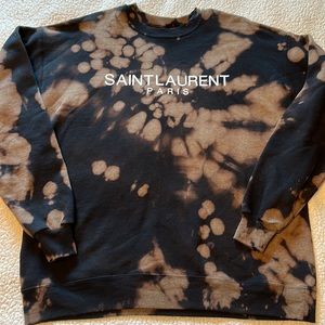 Bleached crewneck